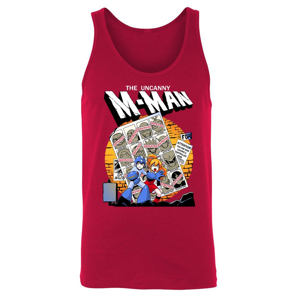 Unisex Jersey Tank - 6ZBPQX6C - Red - 11