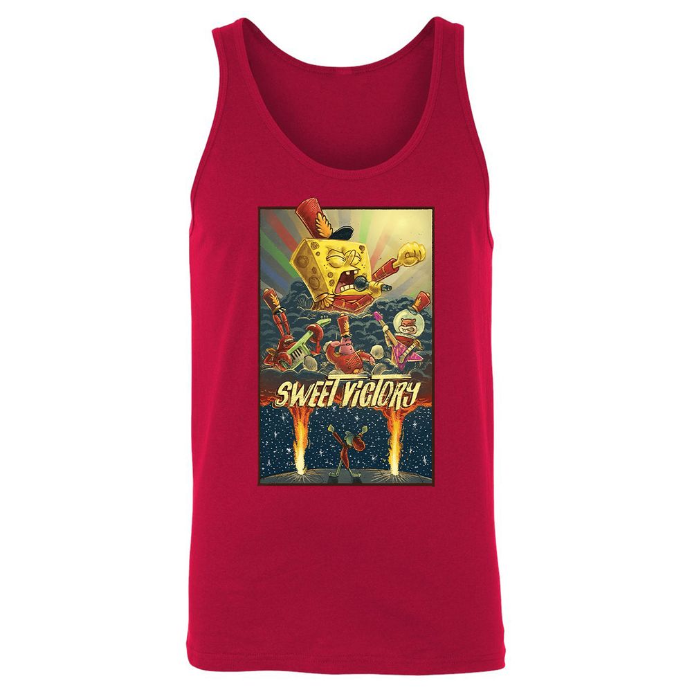 Unisex Jersey Tank - A7H3GW47 - Red - 11