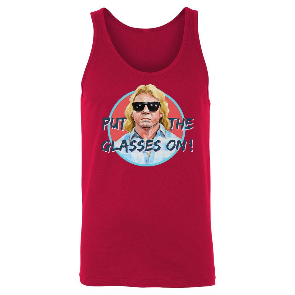 Unisex Jersey Tank - CZ8QBH66 - Red - 11
