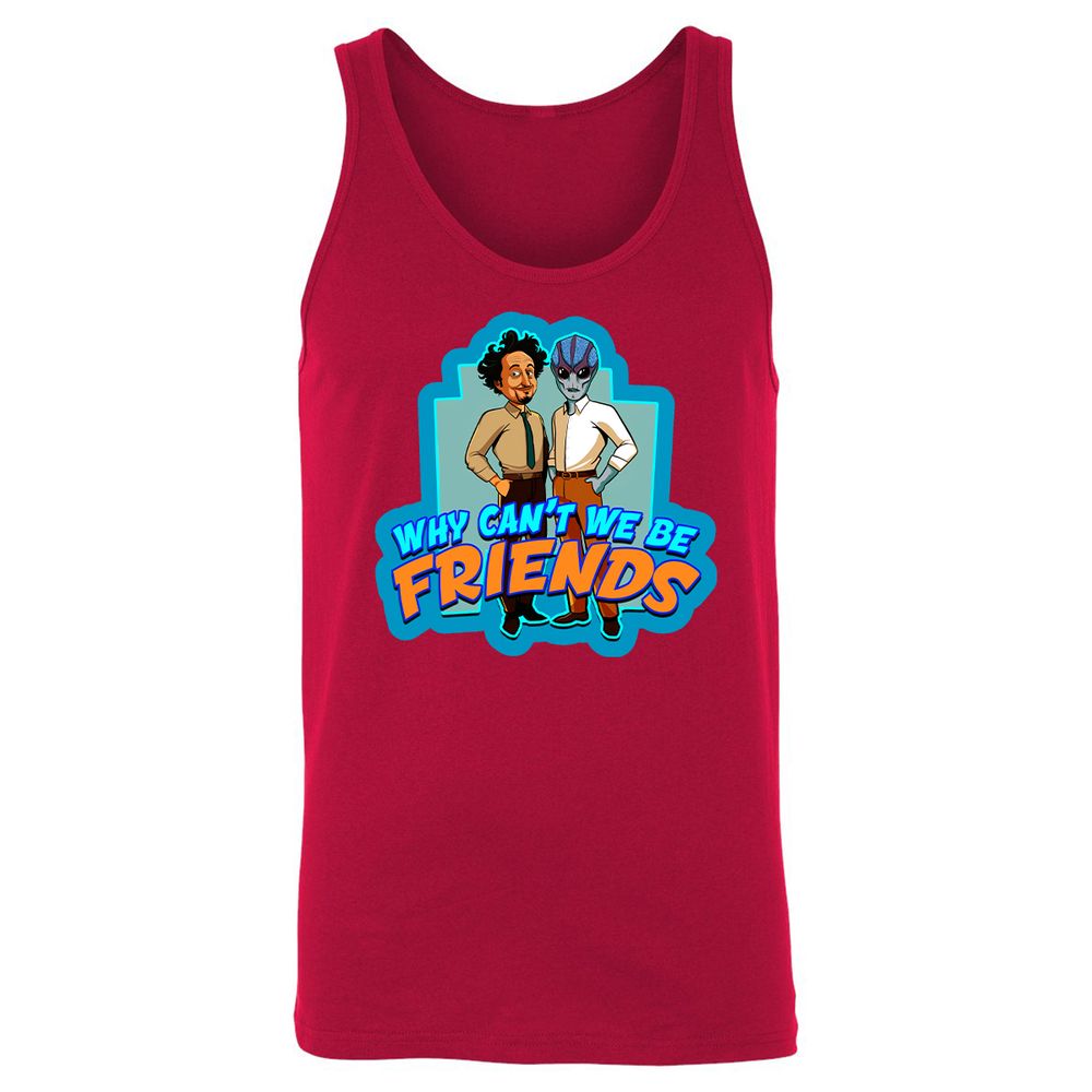 Unisex Jersey Tank - FUGSD9L1 - Red - 11