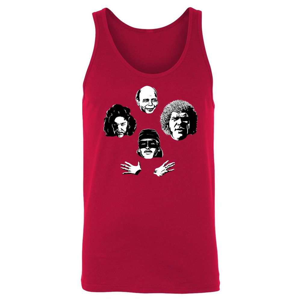 Unisex Jersey Tank - L4DSDSZN - Red - 11