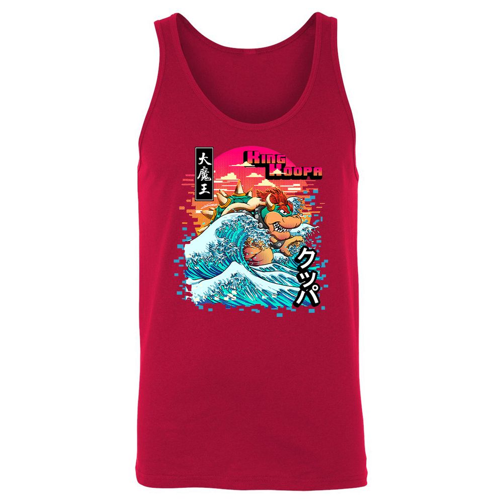 Unisex Jersey Tank - WDAV33CR - Red - 11