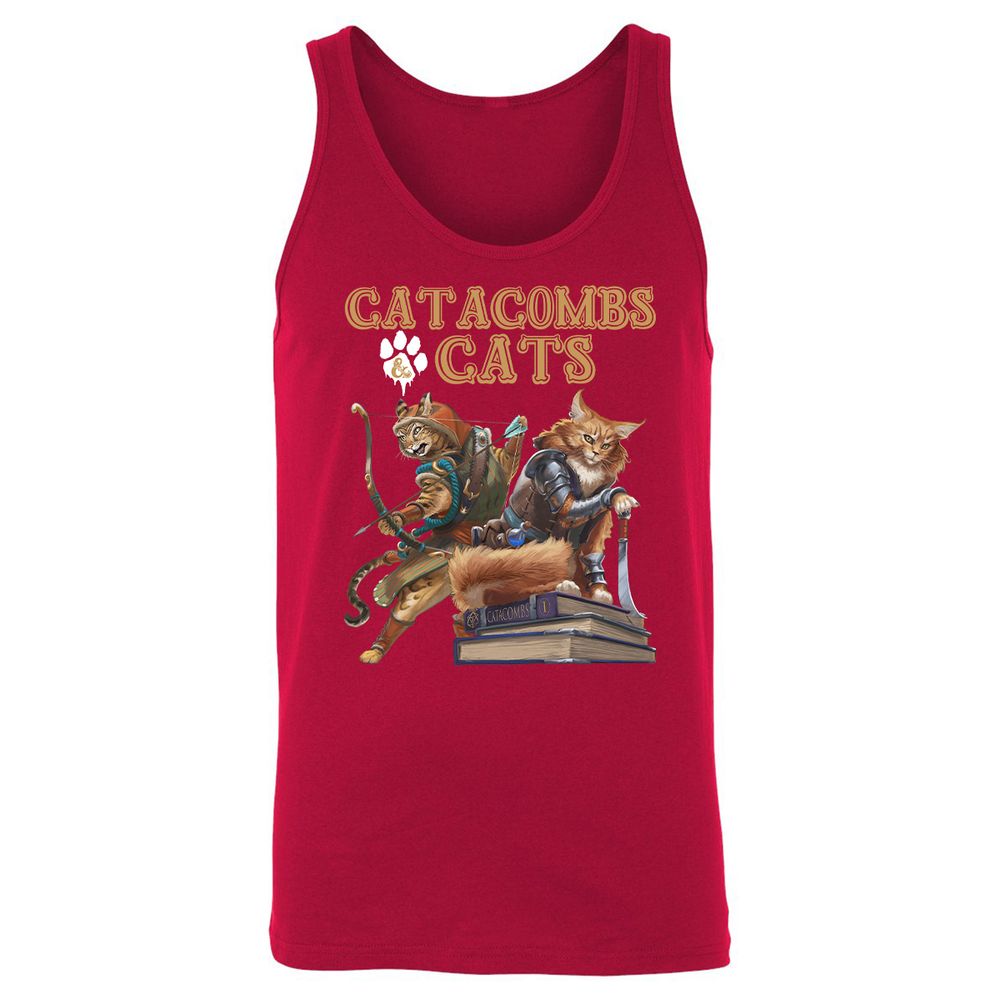 Unisex Jersey Tank - UKZ33DCF - Red - 11