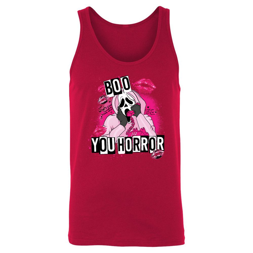 Unisex Jersey Tank - ZB7LW7MX - Red - 11