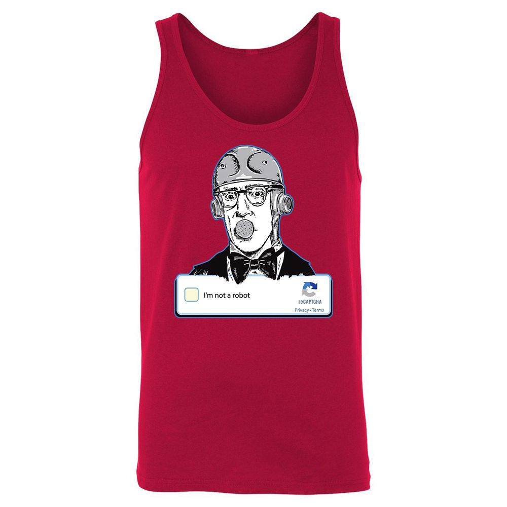 Unisex Jersey Tank - 5U556QFN - Red - 11