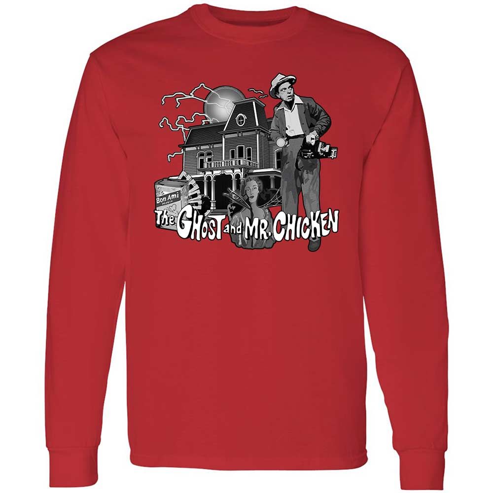Long Sleeve T-Shirt - WJQ1MJ4L - Red - 11
