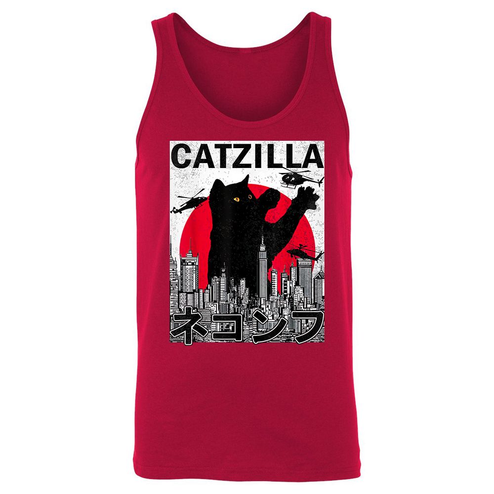 Unisex Jersey Tank - V64LK1FG - Red - 11