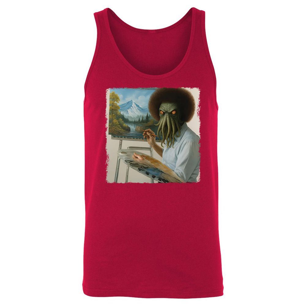Unisex Jersey Tank - BER4WHYU - Red - 11