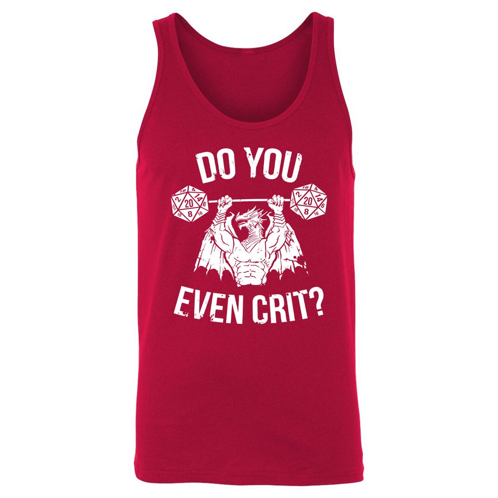 Unisex Jersey Tank - VX2MXMJW - Red - 11