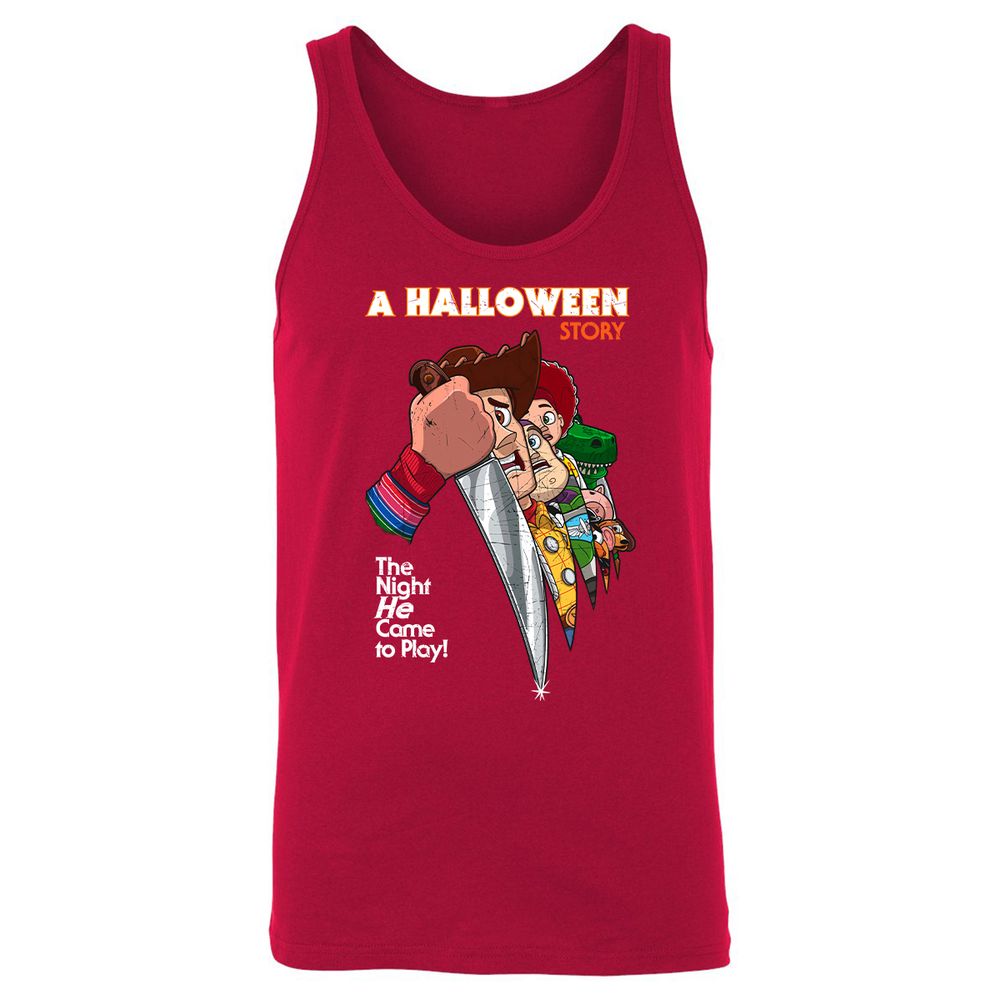 Unisex Jersey Tank - JSQ84UYX - Red - 11