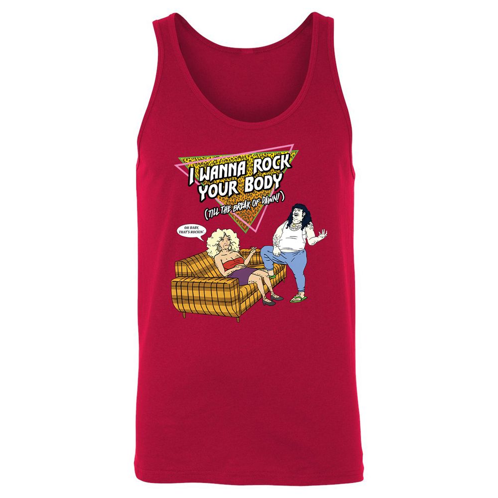 Unisex Jersey Tank - PSJN2XJA - Red - 11