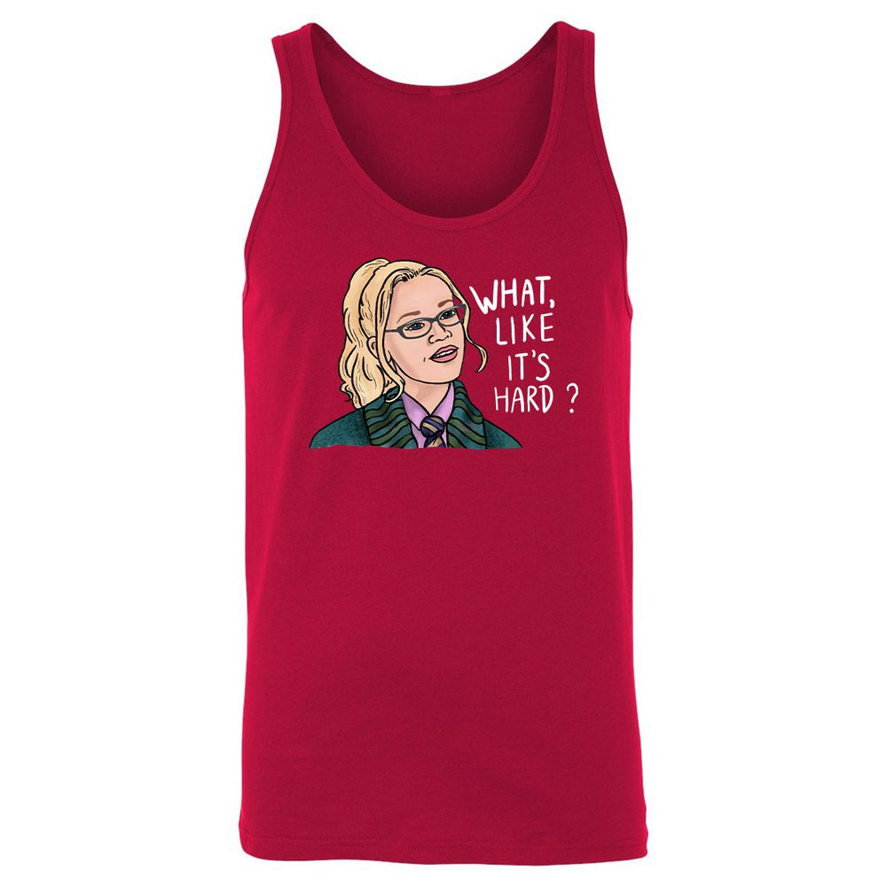 Unisex Jersey Tank - 2KVF6ZEC - Red - 11