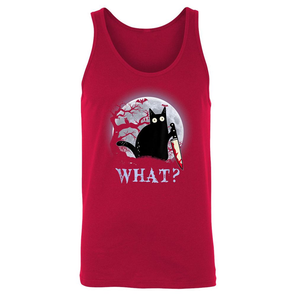 Unisex Jersey Tank - Y6F1HRFU - Red - 11