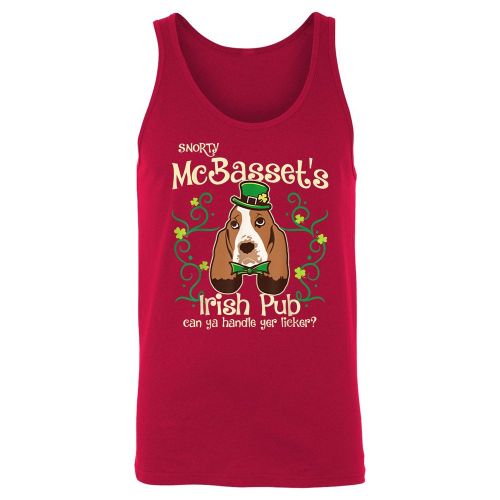 Unisex Jersey Tank - ZEEYZT32 - Red - 11