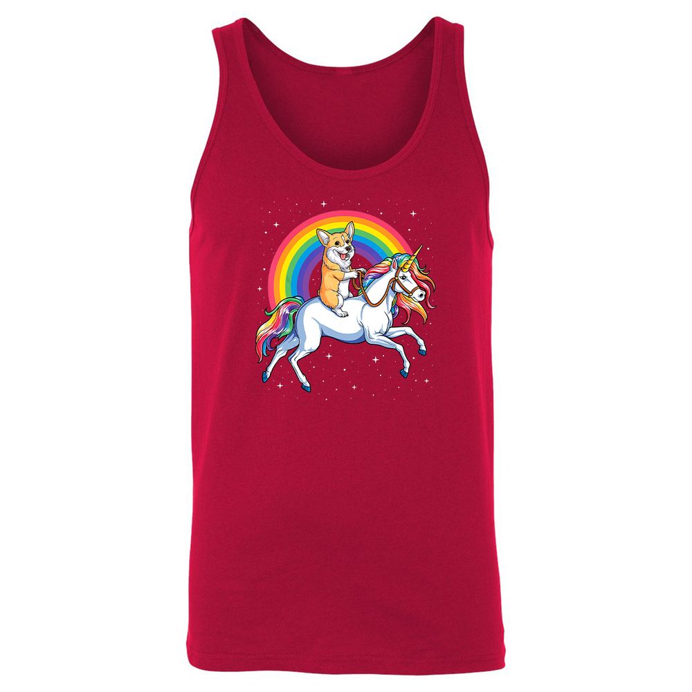 Unisex Jersey Tank - TJVU2TA5 - Red - 11