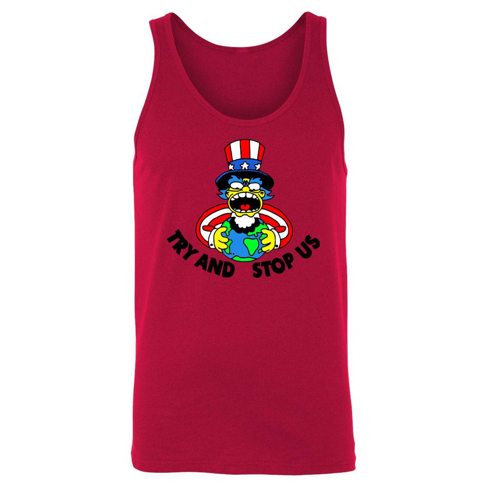 Unisex Jersey Tank - 5T2LZ1CW - Red - 11