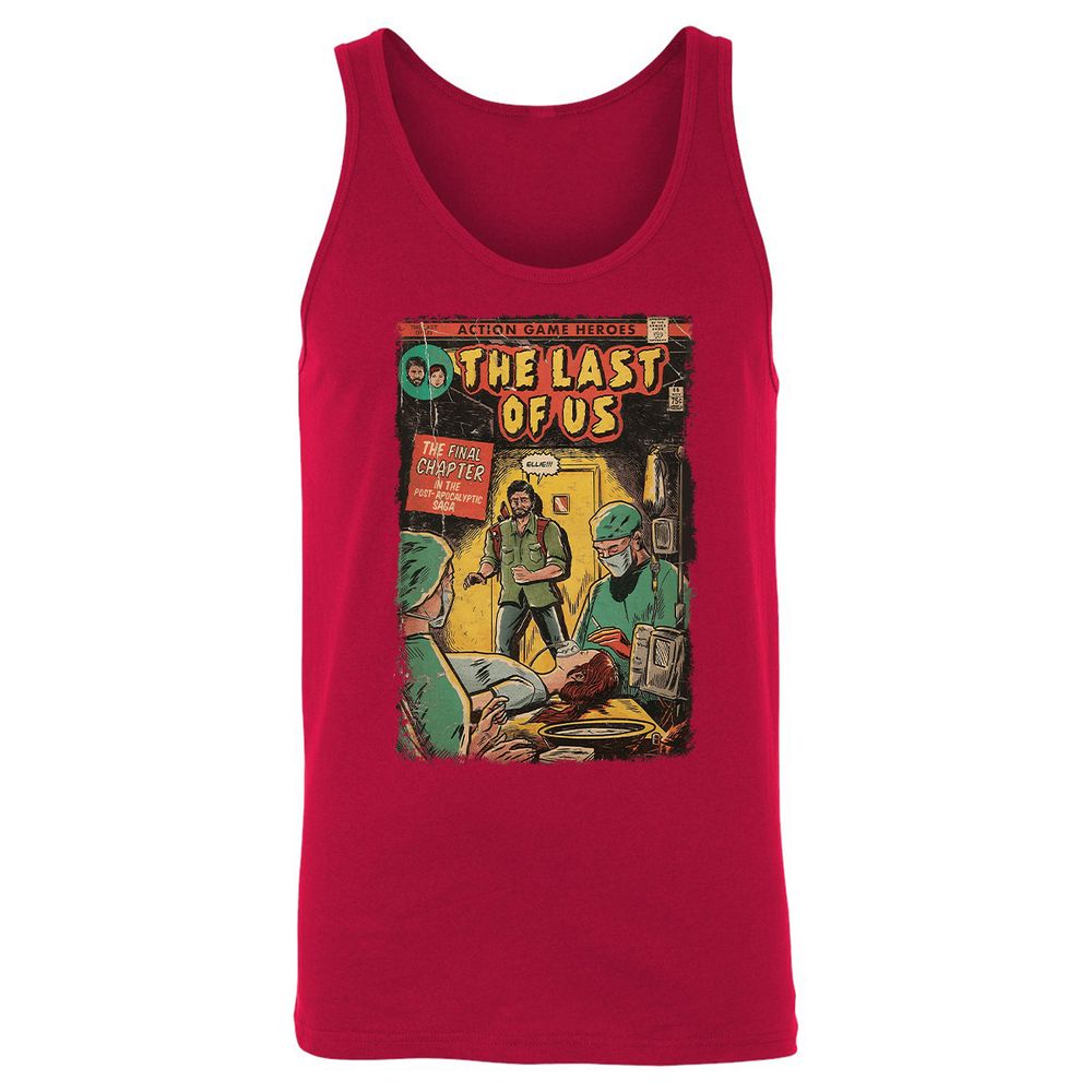 Unisex Jersey Tank - Q17VVZR2 - Red - 11