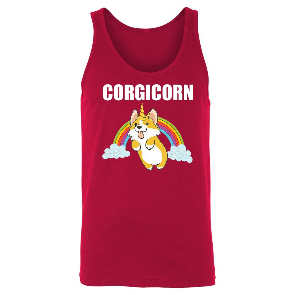 Unisex Jersey Tank - P9CZ827T - Red - 11
