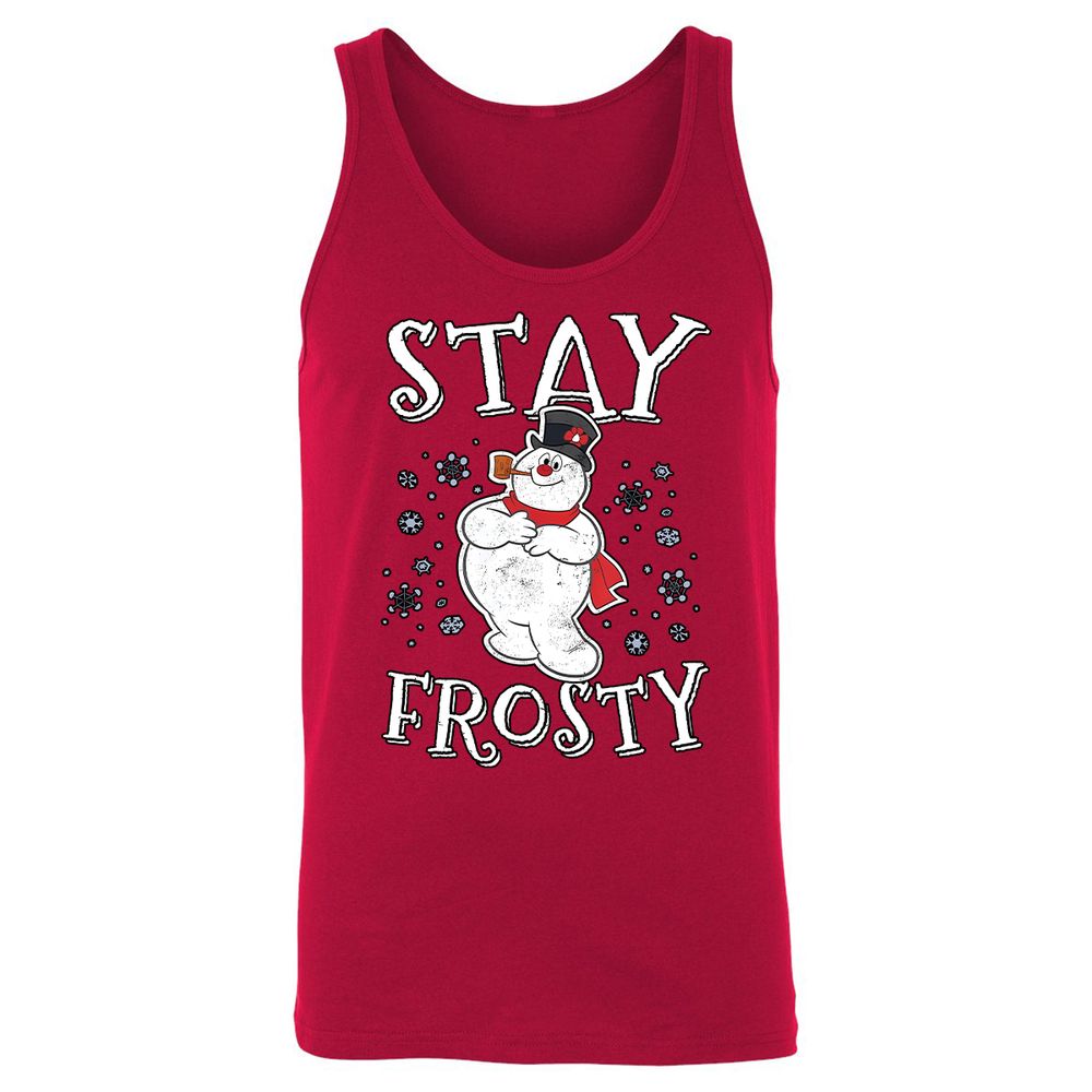 Unisex Jersey Tank - ASZGP5EQ - Red - 11