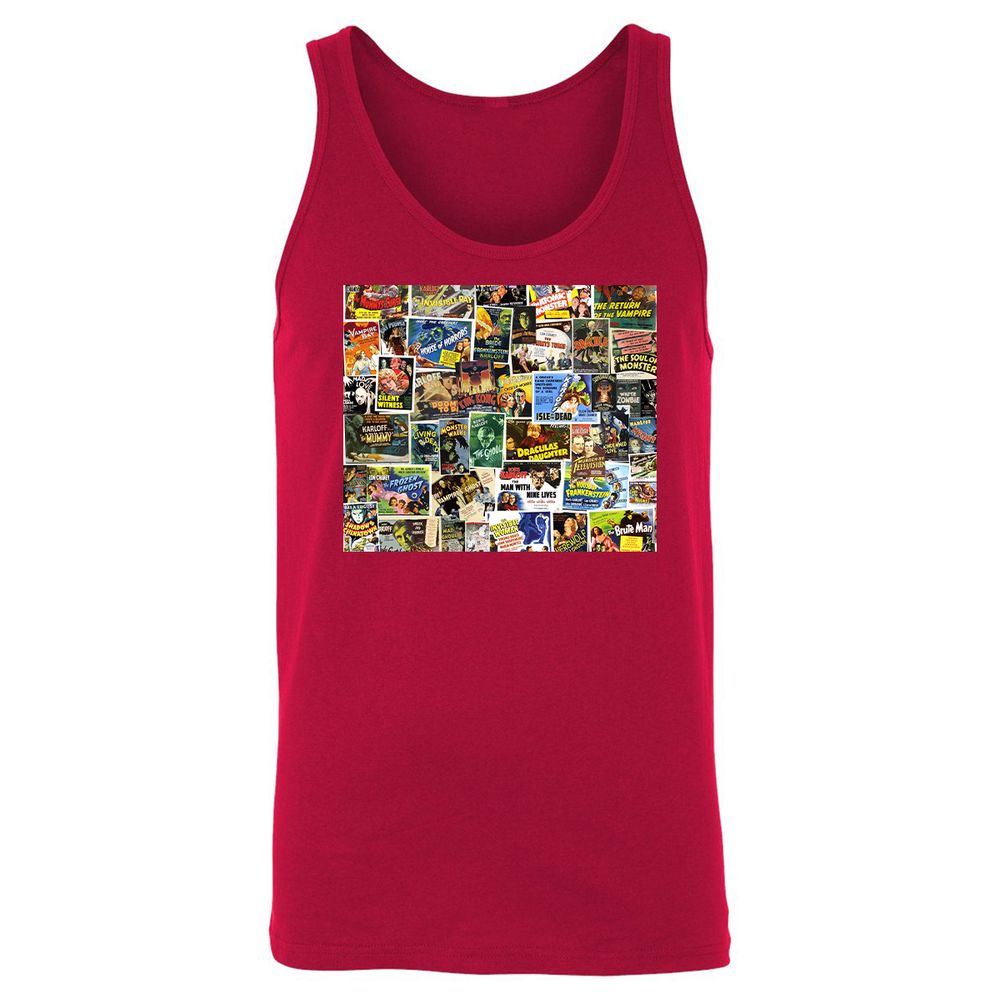 Unisex Jersey Tank - UNFKCKM7 - Red - 11