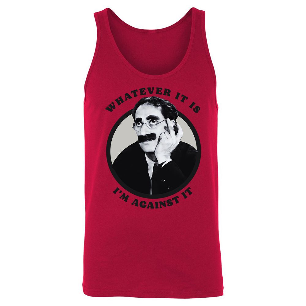 Unisex Jersey Tank - JJJLUAN6 - Red - 11