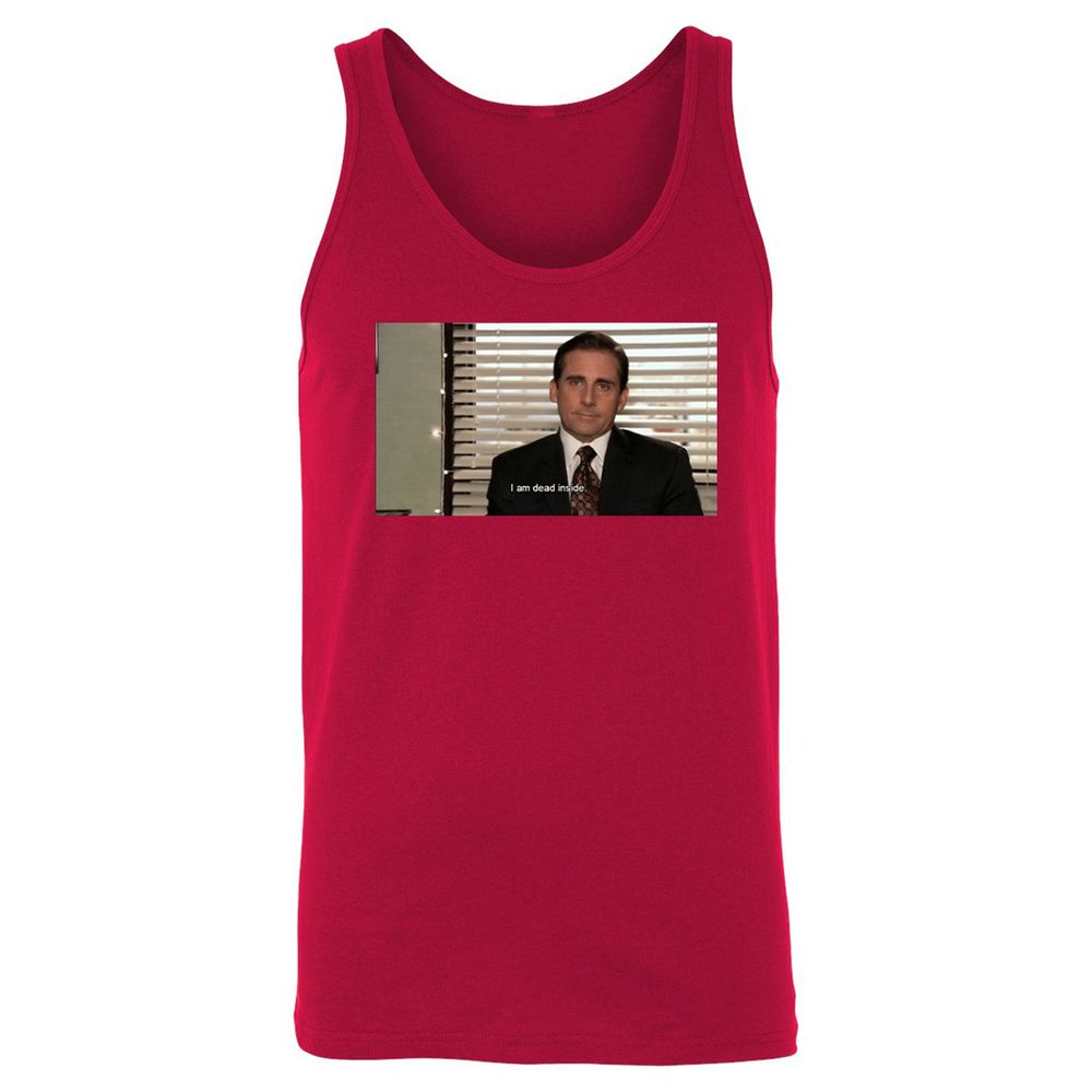 Unisex Jersey Tank - F7THPECN - Red - 11