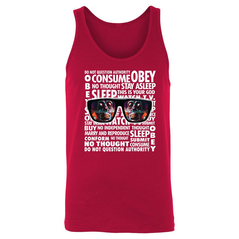Unisex Jersey Tank - 4PSWVXVN - Red - 11