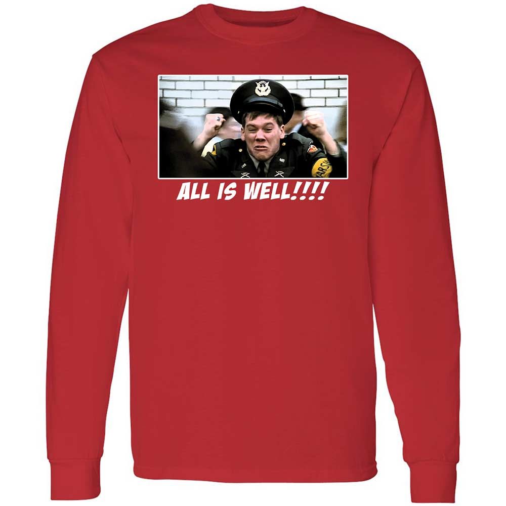 Long Sleeve T-Shirt - 78JN4PUK - Red - 11