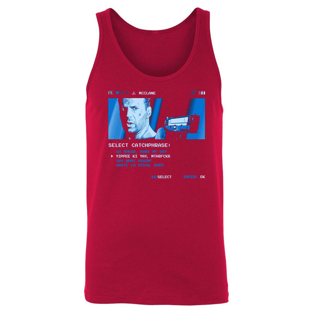 Unisex Jersey Tank - QFPSBSK3 - Red - 11