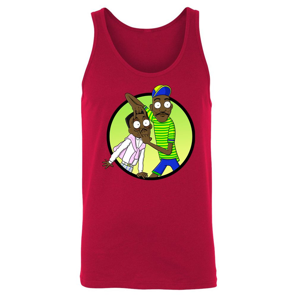 Unisex Jersey Tank - UY8HKBV5 - Red - 11