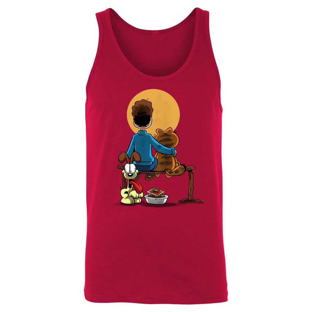 Unisex Jersey Tank - 7TUQ4R2V - Red - 11