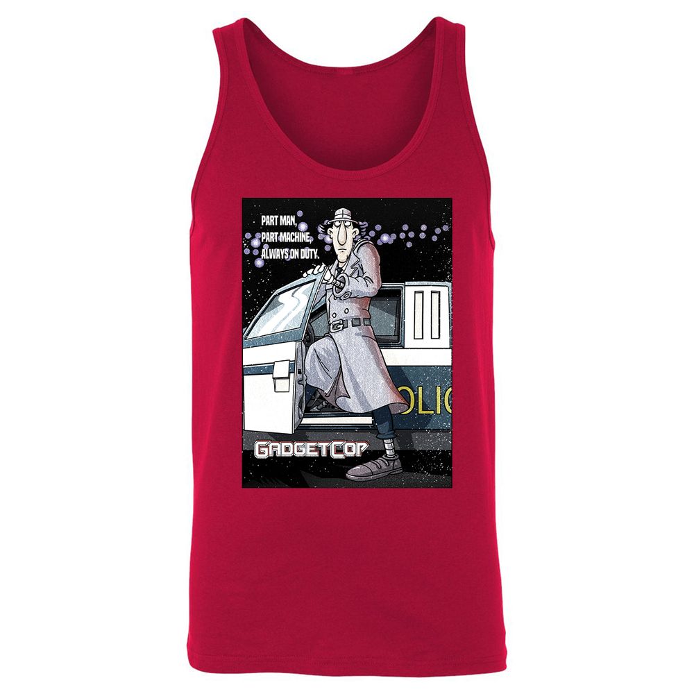 Unisex Jersey Tank - RKYPPQCK - Red - 11
