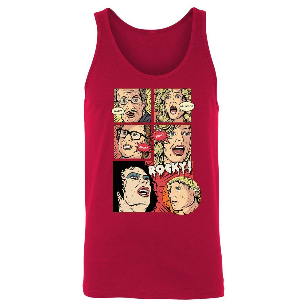 Unisex Jersey Tank - 1FK4CVH8 - Red - 11