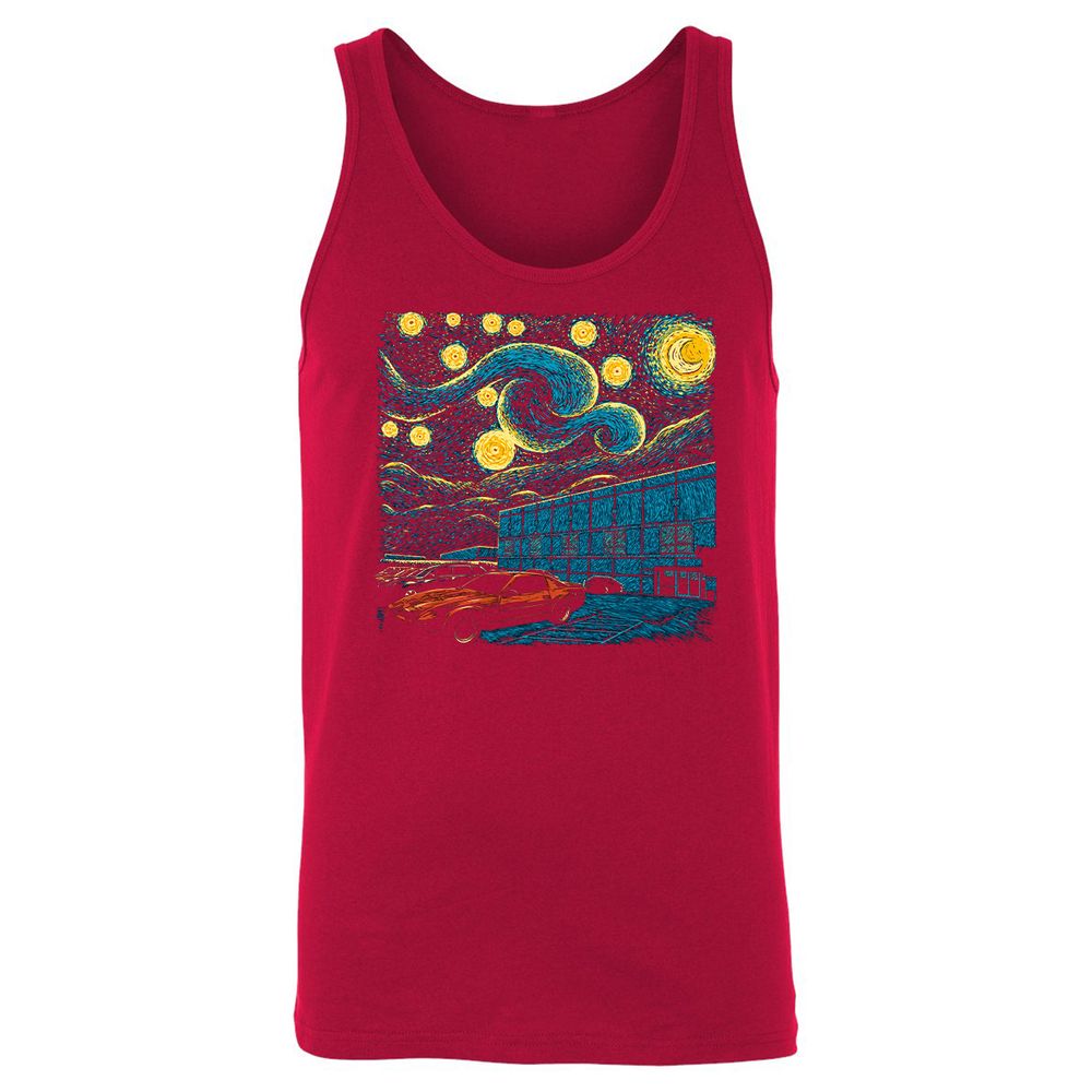 Unisex Jersey Tank - XV4UEAQK - Red - 11