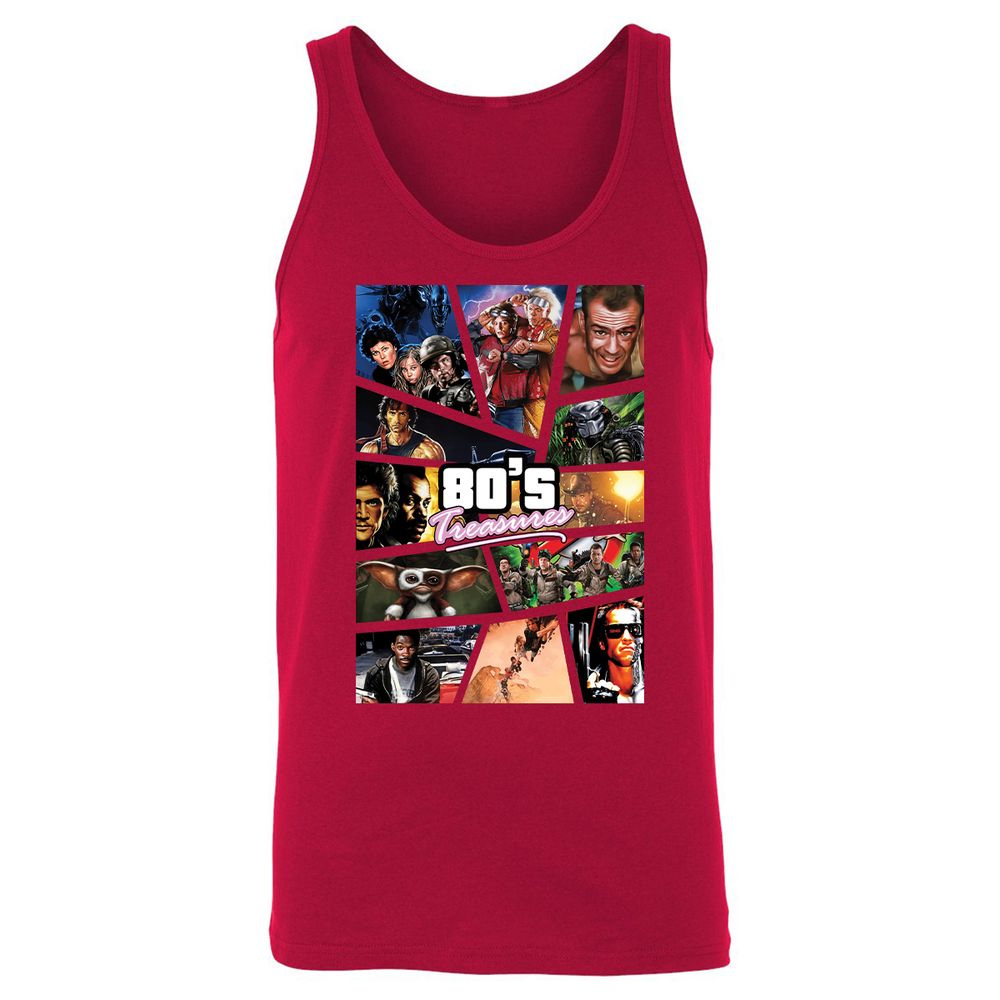 Unisex Jersey Tank - LRTKTUKR - Red - 11