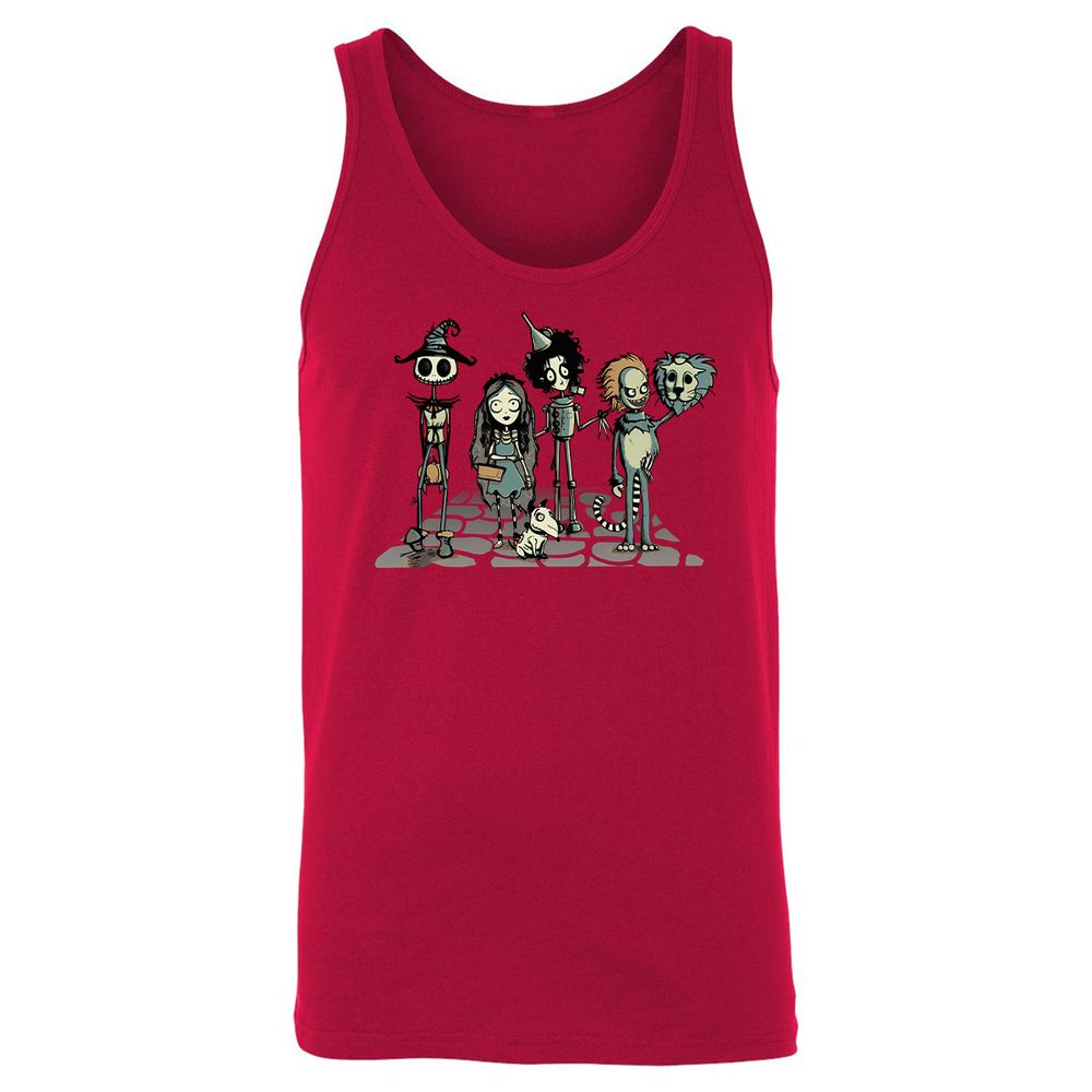 Unisex Jersey Tank - M1SLPTFJ - Red - 11