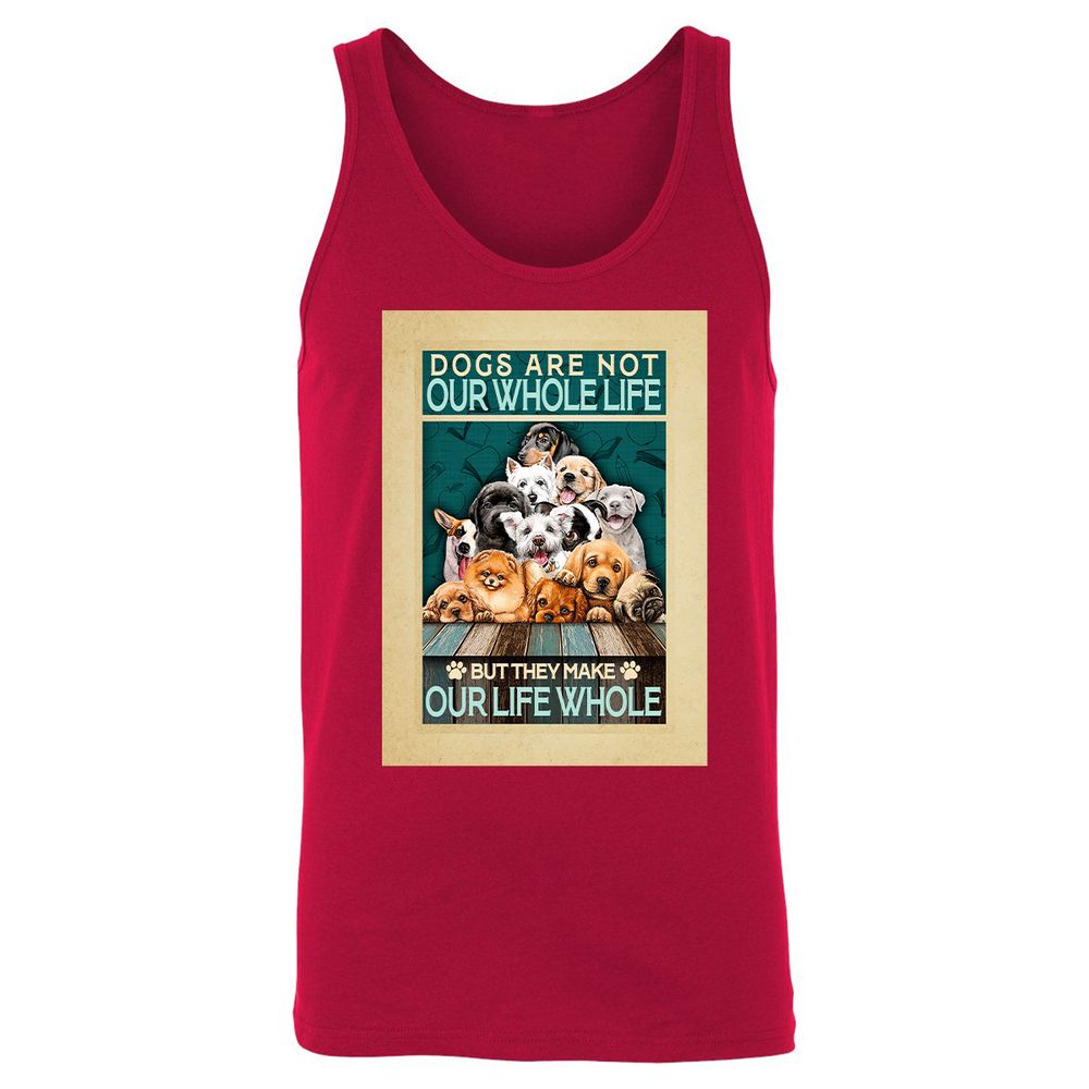 Unisex Jersey Tank - YHPGSF9W - Red - 11