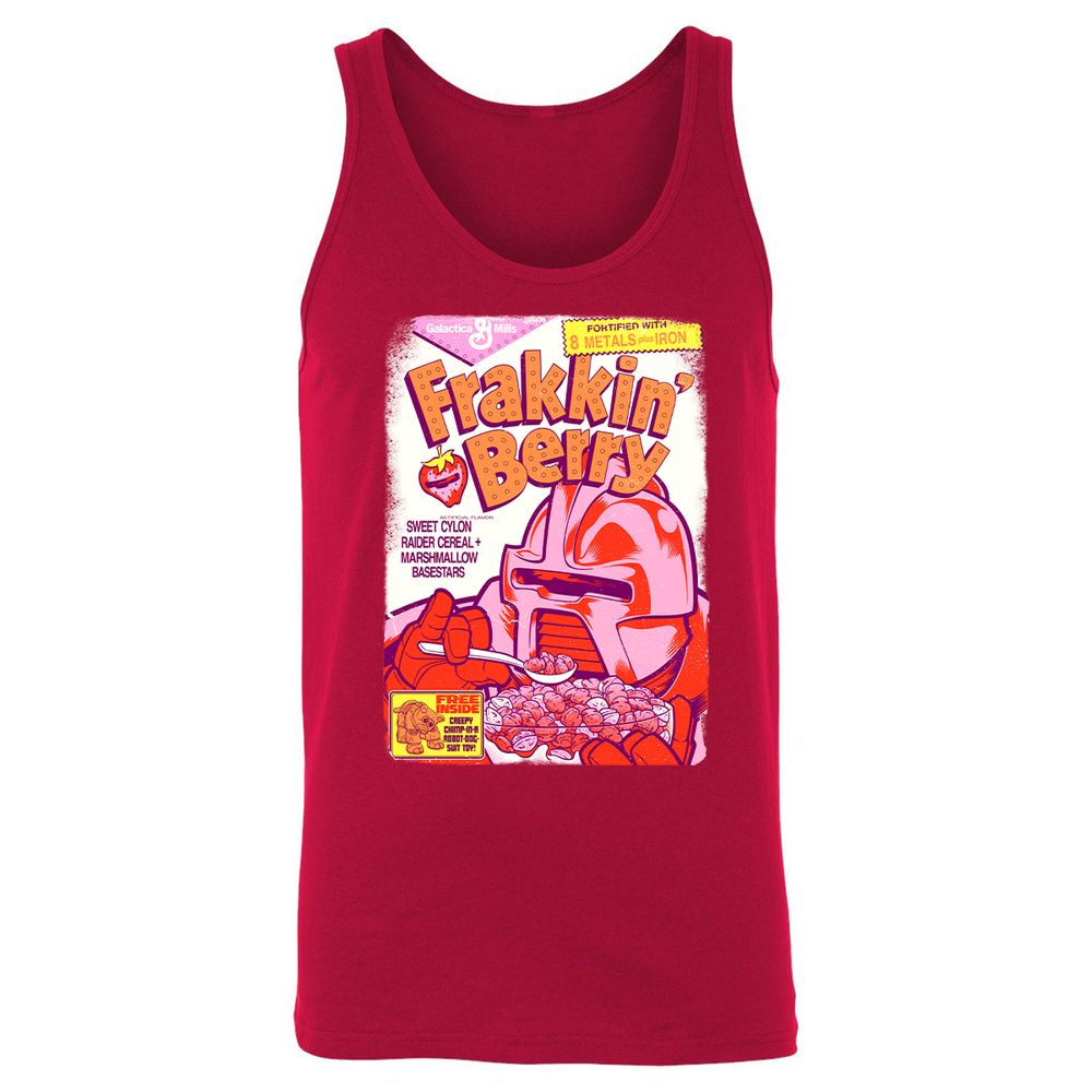 Unisex Jersey Tank - 3CDGP5RG - Red - 11