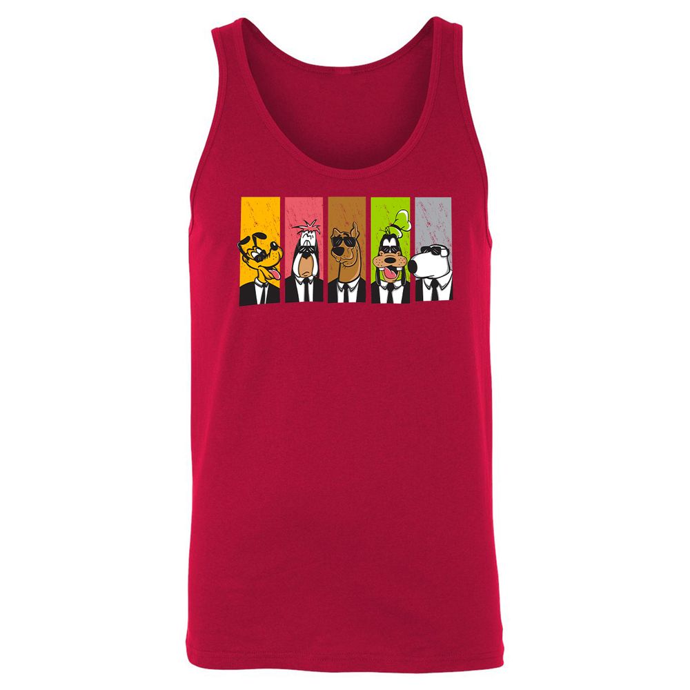 Unisex Jersey Tank - 8BN975XA - Red - 11