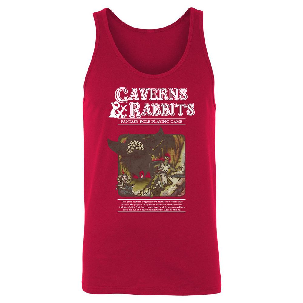 Unisex Jersey Tank - 2GEN69MX - Red - 11