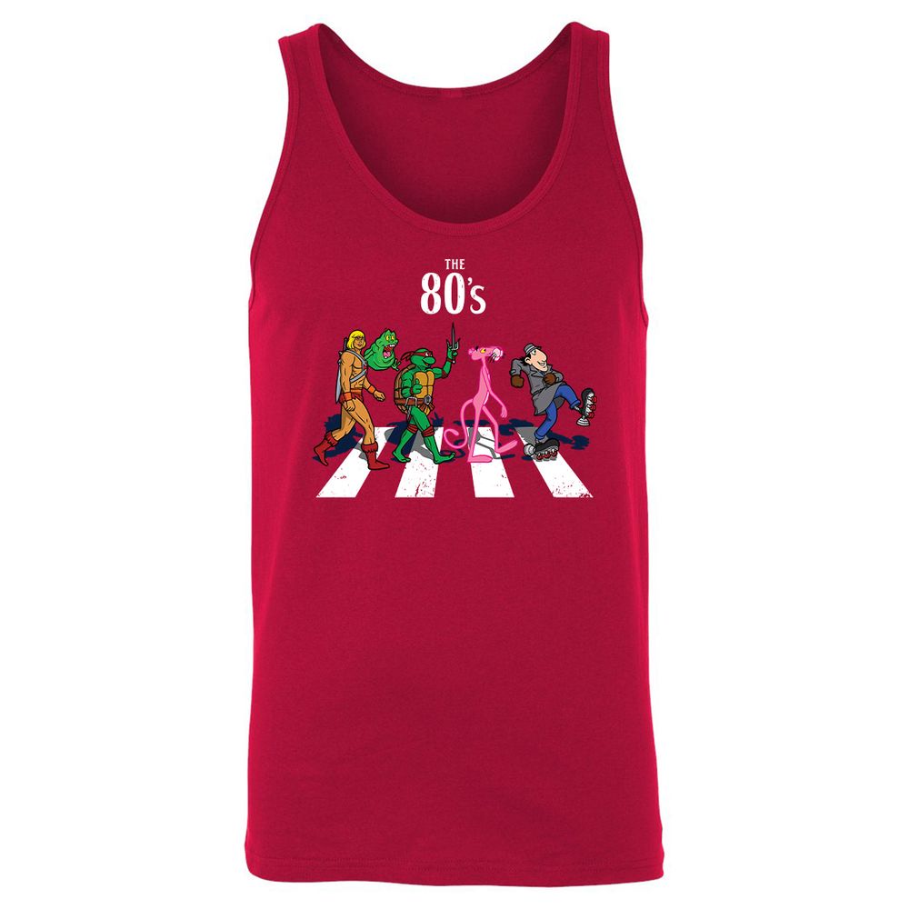 Unisex Jersey Tank - LQHZMZ8J - Red - 11