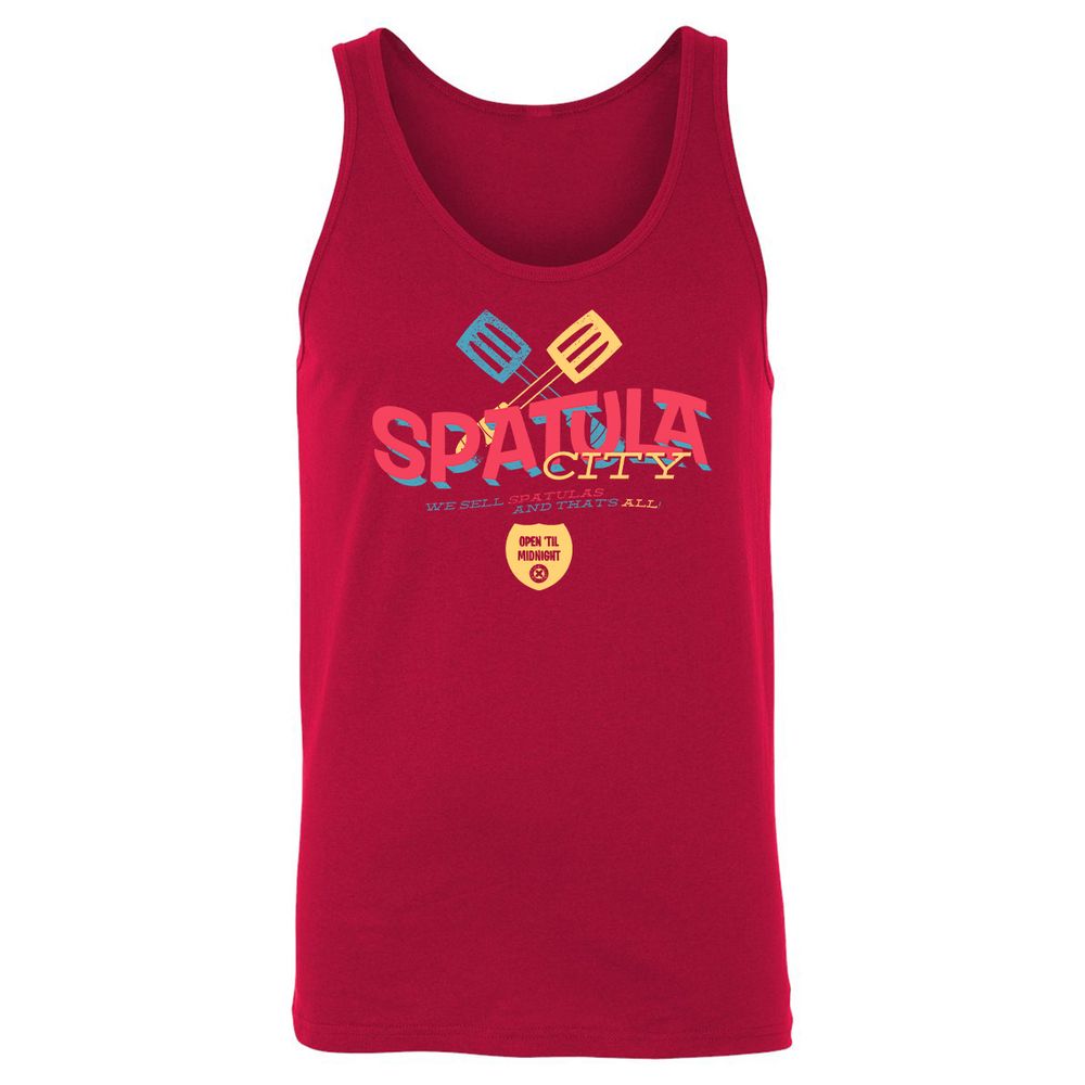 Unisex Jersey Tank - FRN8B99D - Red - 11