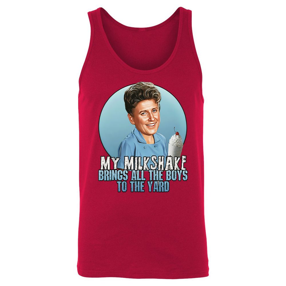 Unisex Jersey Tank - ESV9DXVX - Red - 11