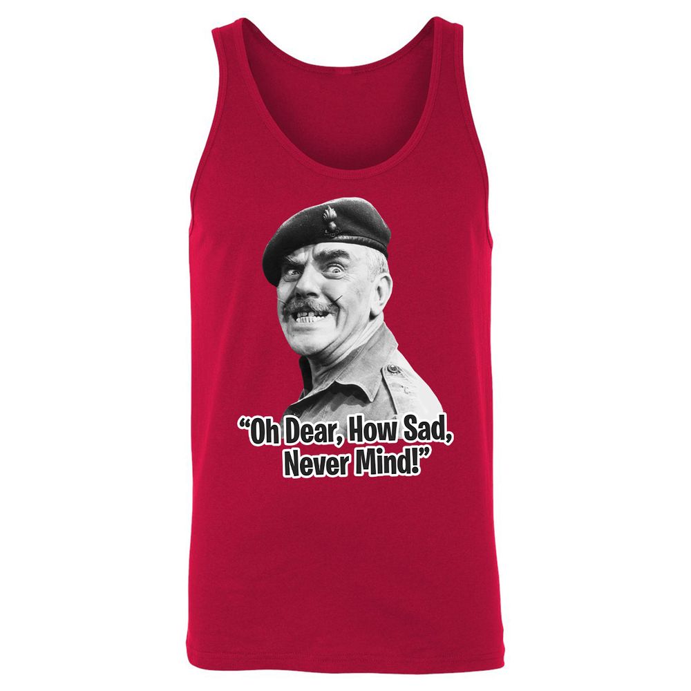 Unisex Jersey Tank - Z558ZQB2 - Red - 11