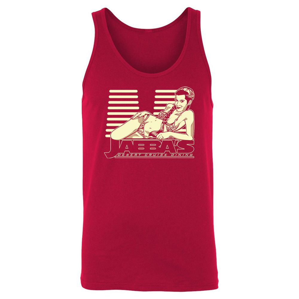 Unisex Jersey Tank - 7XMW8NVL - Red - 11