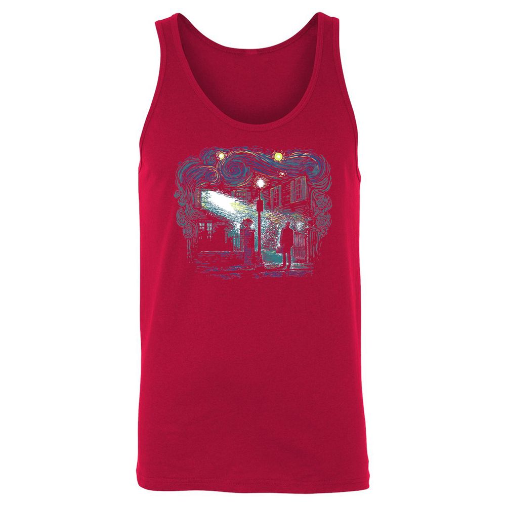 Unisex Jersey Tank - QQMZKX25 - Red - 11