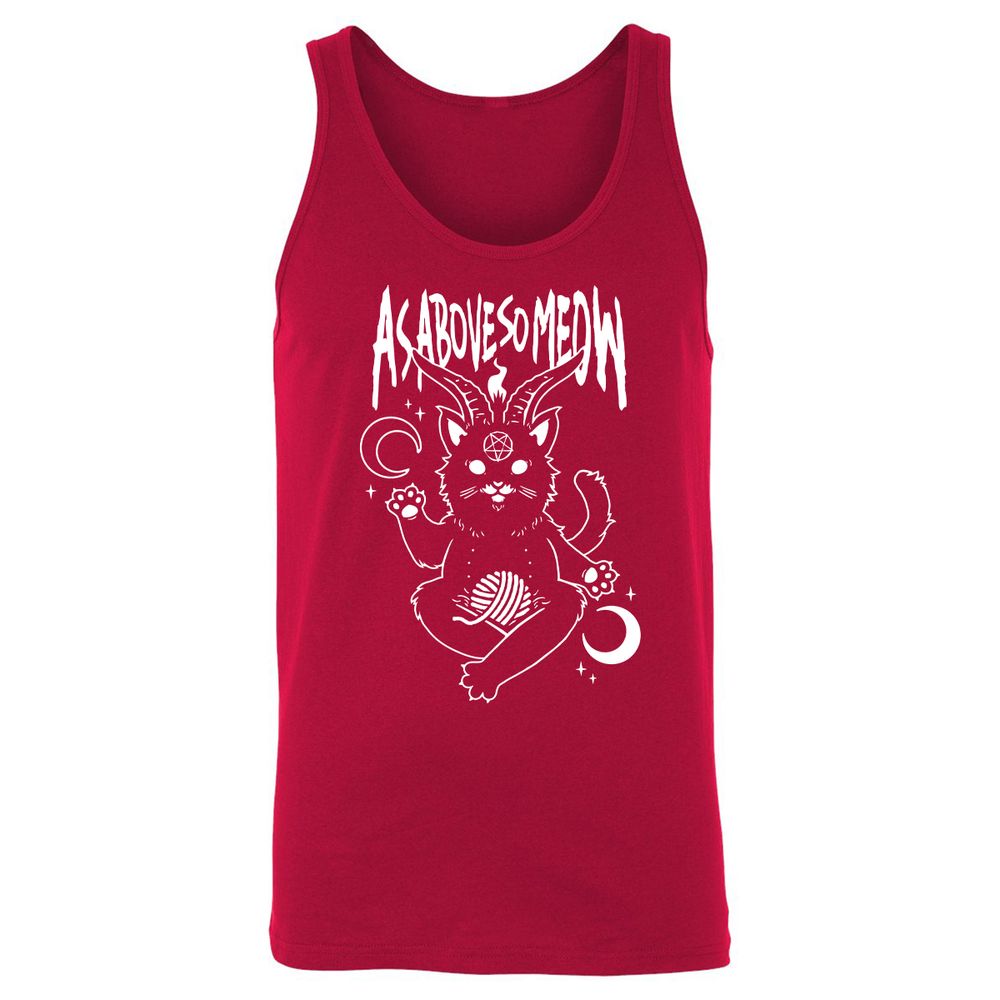 Unisex Jersey Tank - AT1VTNFM - Red - 11