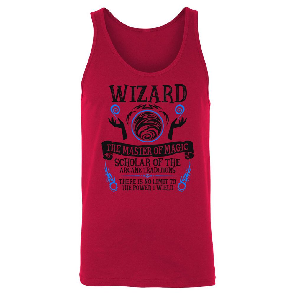 Unisex Jersey Tank - 76UFKRZ5 - Red - 11