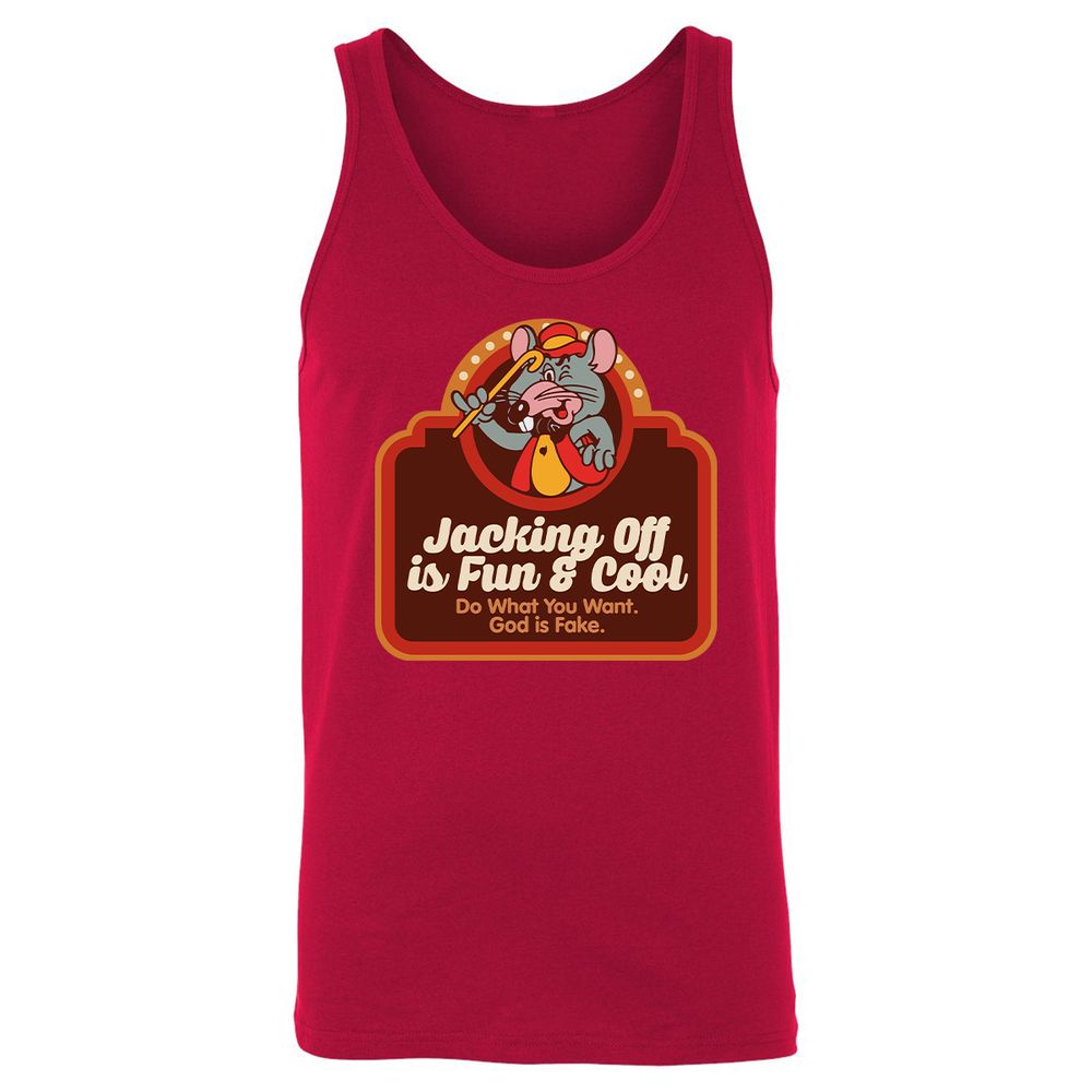 Unisex Jersey Tank - SUJKR6GP - Red - 11