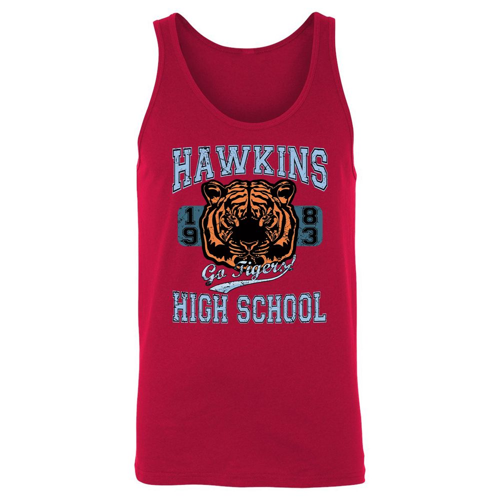 Unisex Jersey Tank - GDW4GE7J - Red - 11